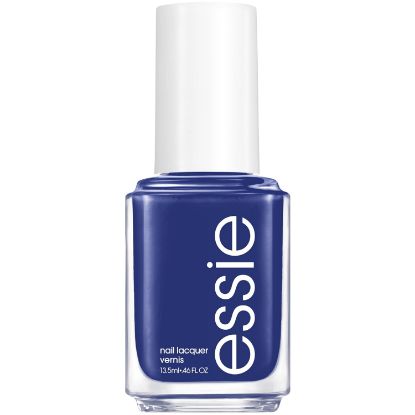 Picture of essie Nail Polish, Salon-Quality Blue Nail Polish, Be Them All, Vegan, New Day, New Me, 0.46 fl oz