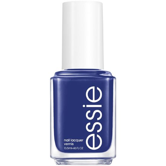 Picture of essie Nail Polish, Salon-Quality Blue Nail Polish, Be Them All, Vegan, New Day, New Me, 0.46 fl oz