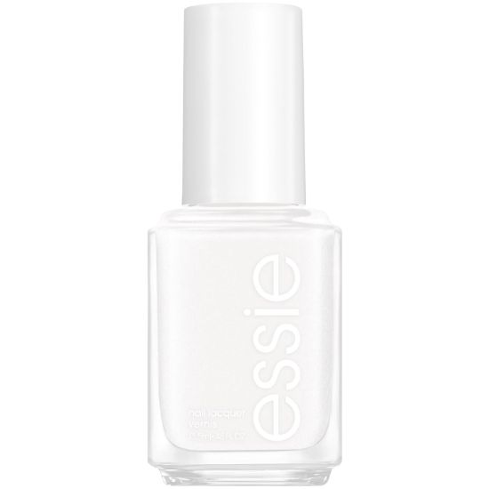 Picture of essie Nail Polish, Salon-Quality White Nail Polish, Be Them All, Vegan, Stay Fluid, 0.46 fl oz