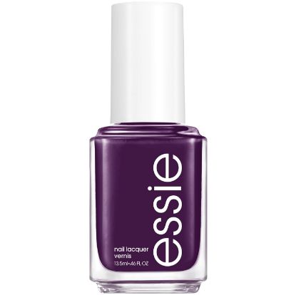 Picture of essie Salon-Quality Nail Polish, Vegan, Fall 2023, Dark Purple, Underground Ball, 0.46 fl oz