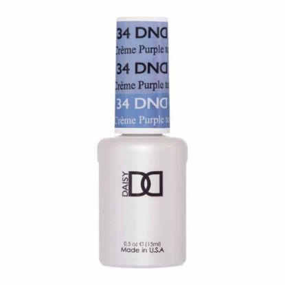 Picture of DND Daisy Mood change Gel Polish Color, Cre'Me Purple To Cobalt