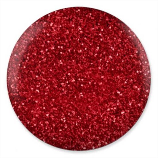 Picture of DND DC Platinum Glitter LED/UV Gel Polish - 0.6oz - Candy Platinum