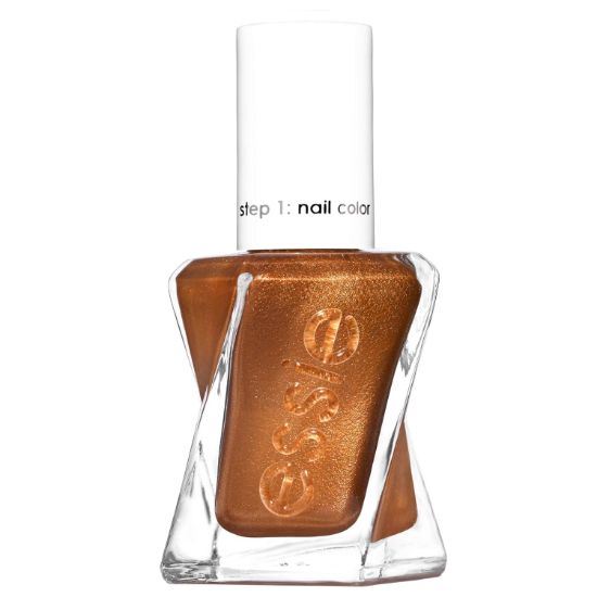 Picture of essie Gel Couture 2-Step Longwear Nail Polish, Sunrush Metals Collection, What'S Gold Is New, 0.46 fl. oz.