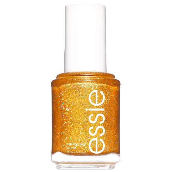 Picture of essie winter nail polish, winter trend 2019, glitter finish, caught on tape, 0.46 fl. oz.
