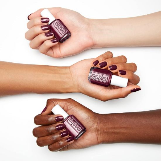 Picture of essie Nail Polish Limited Edition Fall 2021 Collection, Deep Purple, Star Struck a Chord, 0.46 Ounce