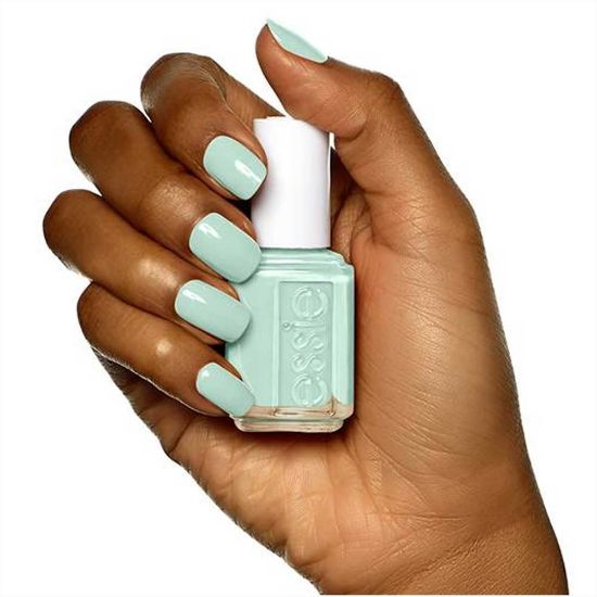 Picture of essie Nail Polish, Salon-Quality Mint Green Nail Polish, Vegan, Mint Candy Apple, 0.46 fl oz