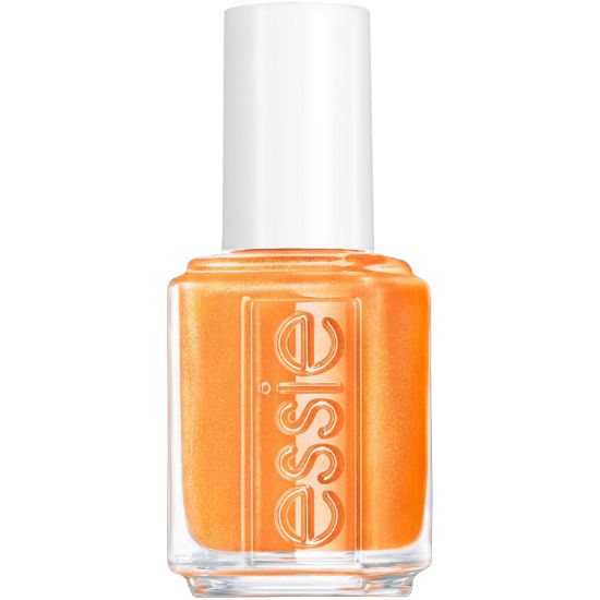 Picture of essie Nail Polish, Limited Edition Fall Trend 2020 Collection, Orange Nail Color With A Shimmer Finish, Don't Be Spotted, 0.46 Fl Oz