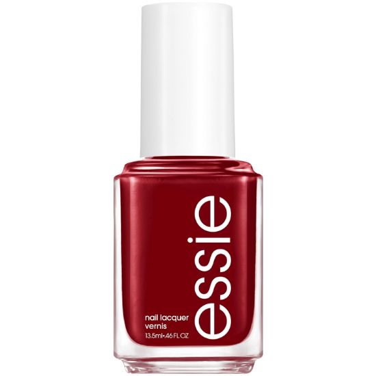 Picture of essie Salon-Quality Nail Polish, Vegan, Odd Squad, Red, Not a Phase, 0.46 fl oz