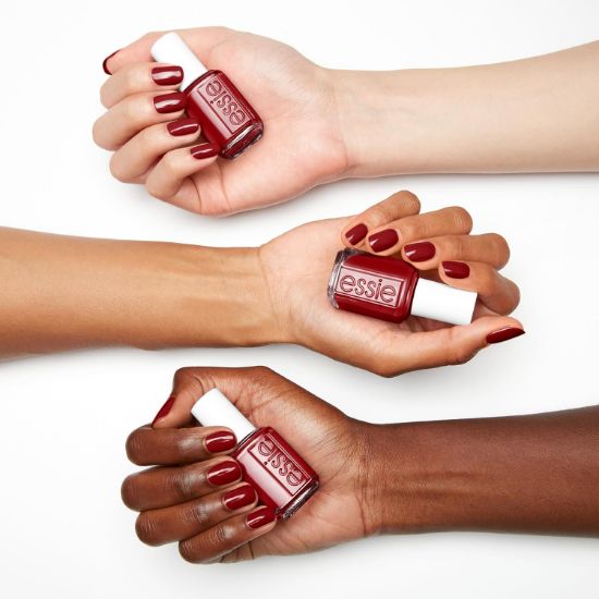 Picture of essie Salon-Quality Nail Polish, Vegan, Odd Squad, Red, Not a Phase, 0.46 fl oz