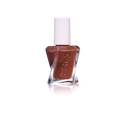 Picture of essie Gel Couture Longwear Nail Polish, Deep Mulberry Nude, Pearls of Wisdom, 0.46 Ounce