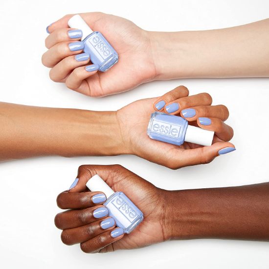 Picture of essie Nail Polish, Glossy Shine Sparkling Blue, Bikini So Teeny, 0.46 Ounce | Salon-Quality, Vegan, 8-Free