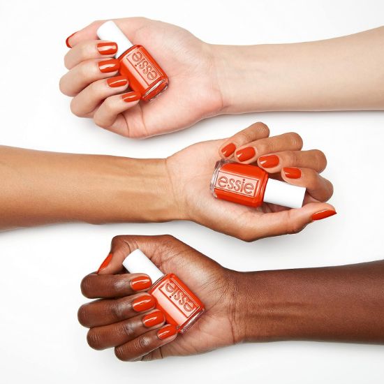 Picture of essie New National title Value: vegan nail polish, Risk-Takers Only, fall 2022 collection, vibrant orange | fall 2022 collection, New National
