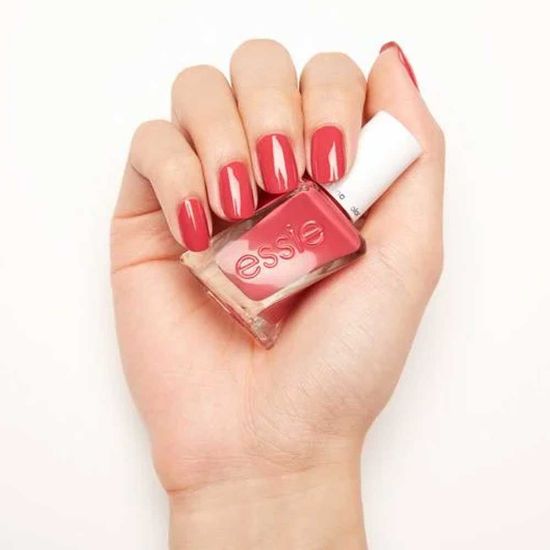 Picture of essie Gel Couture Longwear Nail Polish, Summer 2020 Sunset Soiree Collection, Berry Nail Color With A Cream Finish, Sequins on the Rocks, 0.46 fl oz (packaging may vary) | Summer 2020, Sunset Soiree Collection, Berry, Nail Color, Cream Finish, 0.46 fl oz, packaging may vary
