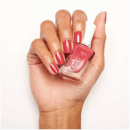 Picture of essie Gel Couture Longwear Nail Polish, Summer 2020 Sunset Soiree Collection, Berry Nail Color With A Cream Finish, Sequins on the Rocks, 0.46 fl oz (packaging may vary) | Summer 2020, Sunset Soiree Collection, Berry, Nail Color, Cream Finish, 0.46 fl oz, packaging may vary