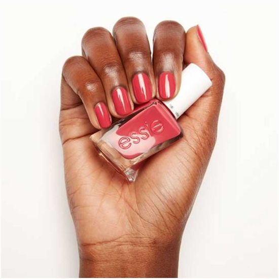 Picture of essie Gel Couture Longwear Nail Polish, Summer 2020 Sunset Soiree Collection, Berry Nail Color With A Cream Finish, Sequins on the Rocks, 0.46 fl oz (packaging may vary) | Summer 2020, Sunset Soiree Collection, Berry, Nail Color, Cream Finish, 0.46 fl oz, packaging may vary